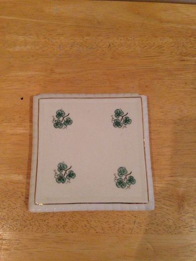 W.H Goss in Shamrock Pattern