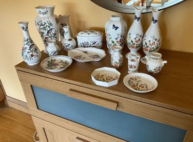 A large collection of vintage Aynsley Fine Bone China