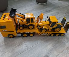JCB construction vehicles