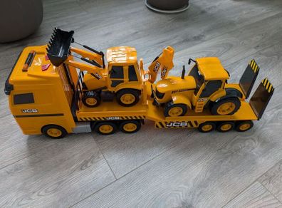 JCB construction vehicles