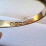 Antique 18ct gold diamond ring 3 stones Image 8