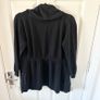 Theory Black Wool Cardigan Image 4