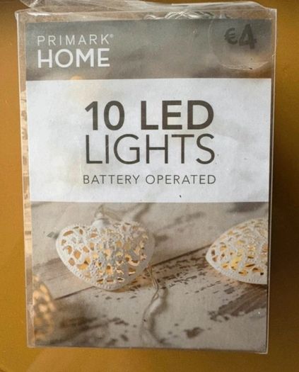 2 sets of fairy lights