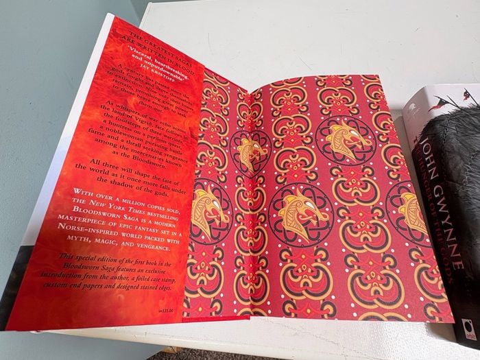 The Bloodsworn Saga Deluxe Limited 3-set Hardcover Editions by John Gwynne