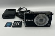 Canon PowerShot A3500 IS 16MP Digital Camera Black - Full Kit