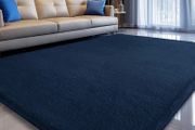 Carpet Rug Living Room Large 120 x 170, Grey for Bedroom Washable Anti Slip Fluffy Shaggy Cream Area Carpets Extra Large for Kids Room