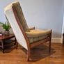 Vintage Mid-Century Modern High-Back Lounge Chair Image 10