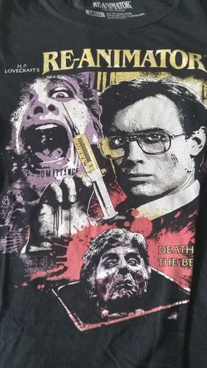 Reanimator Shirt Horror Zombie Re-animator T-shirt