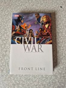 Marvel Comics Civil War: Front Line Hardcover