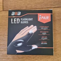 Flashlight gloves