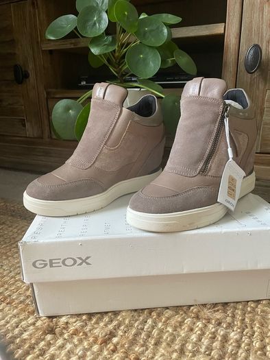 Geox Wedge Trainer Boots
