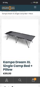 Camping bed