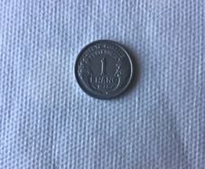 Rare 1946 French coin - 1 Franc