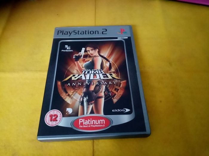 Tom Raider Anniversary PlayStation 2 Ps2 Games Original