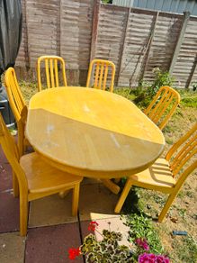 Table and chairs