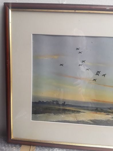 Peter Scott signed print