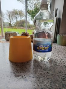 Plastic glasses for water