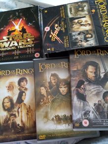 Star Wars Prequel Trilogy, 6 Disc and Lord of the Rings trilogy