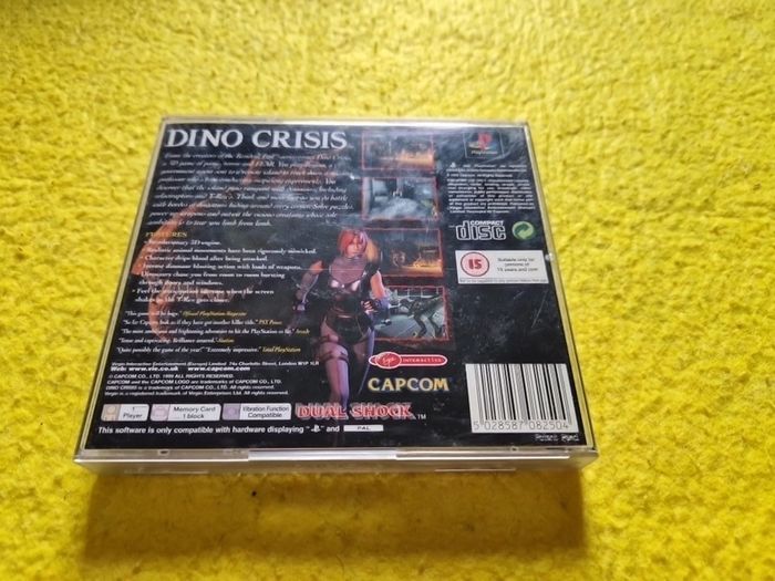 Dino crisis PlayStation1 ps1 PlayStation2 ps2 games Original