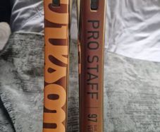 Wilson Pro Staff tennis rackets x 2