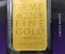 Gold bar 20 gr. P.A.M.P.