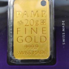 Gold bar 20 gr. P.A.M.P.