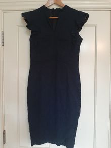 Navy Dress - Hybrid -Size 14