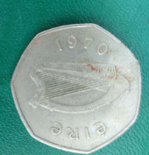 Ulster Volunteer Force  50pence Coin  1970