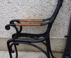 Pair Of Cast Iron Bench Ends