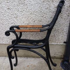 Pair Of Cast Iron Bench Ends