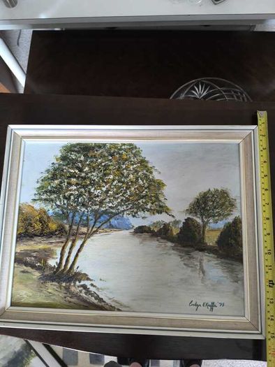 Evelyn O'Keeffe landscape oil painting