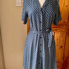 Brand new Circus navy pineapple dress UK14