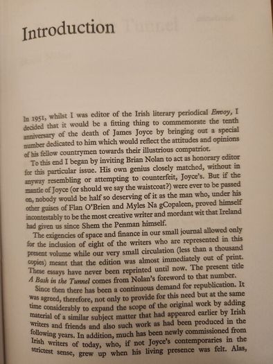 A Bash In The Tunnel. Edited By John Ryan. First Edition Hardback With Dustjacket In Good Condition.