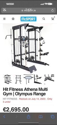 HIT Fitness Multi Squat rack