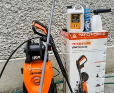 Yard Force 2000W 150 Bar Pressure Washer + Car Cleaning Kit