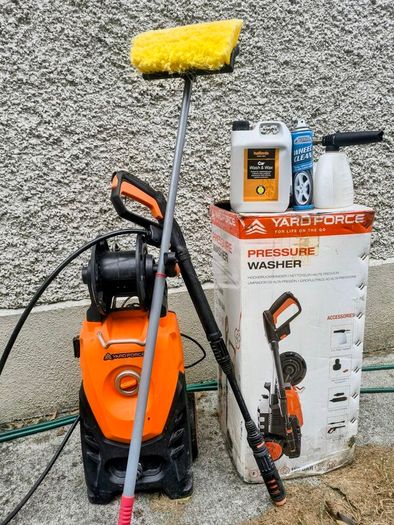 Yard Force 2000W 150 Bar Pressure Washer + Car Cleaning Kit