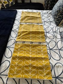 Orla kiely handmade cushion covers x 3