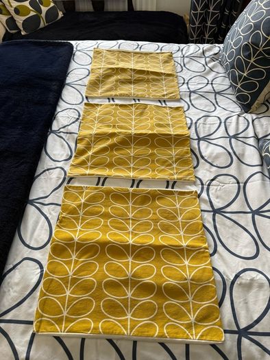Orla kiely handmade cushion covers x 3