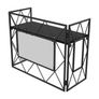 Ultimax TrussBooth-BK Aluminium Truss DJ Booth c/w VESA TV mount and Shelf Image 3