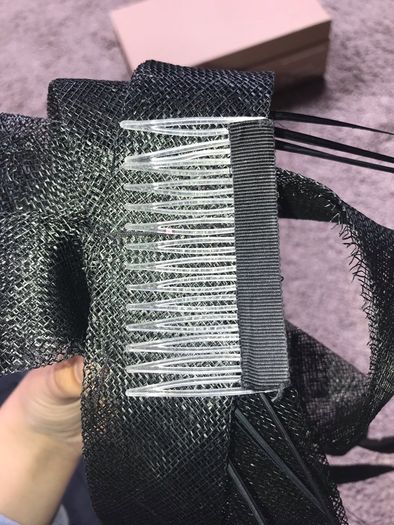 Black Fascinator