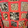 Women's Dress Red Leopard Tile Print 14 Image 2