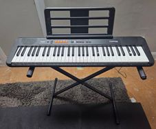 Casio keyboard piano