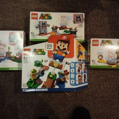 Lego Super Mario Bundle 71360 71363 71364 & 71366