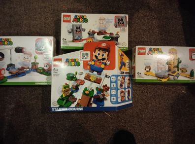 Lego Super Mario Bundle 71360 71363 71364 & 71366