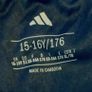 Adidas Tiro Football Training Shorts Navy Blue and Turquoise Age 15 to 16 Youth XL BNWT Image 3