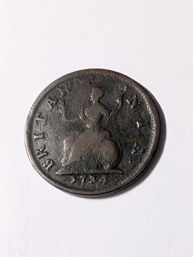Farthing 1734. George 11