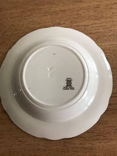 Vintage Copeland Spode rimmed bowl