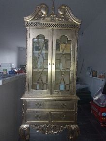 gold cabinet