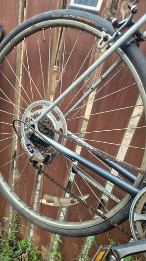 Classic raleigh road racing bike