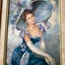 Vintage Style Portrait Print in Ornate Frame Image 2